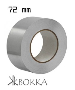 Taśma  aluminiowa samoprzylepna - 72 mm / 45 mb